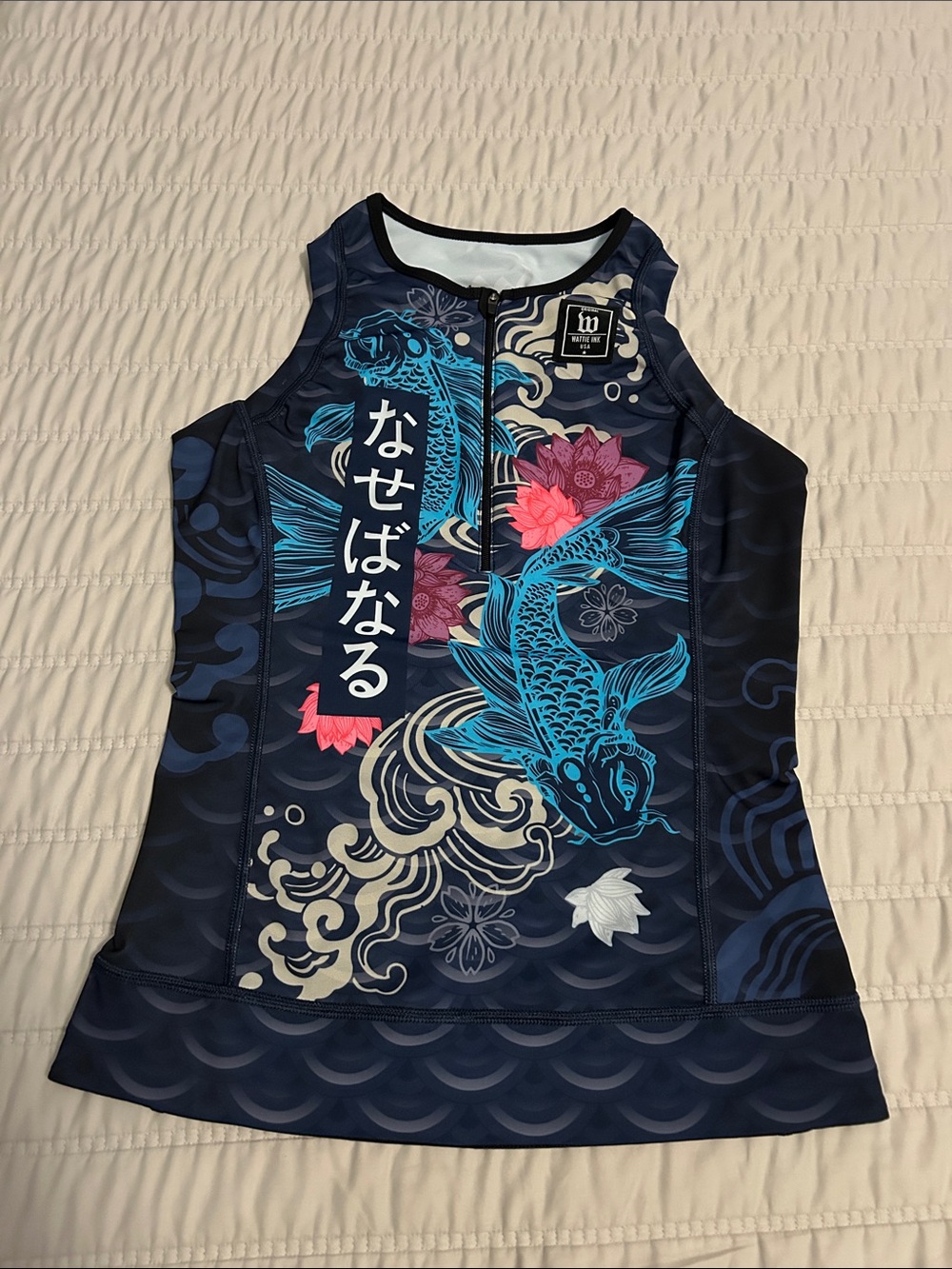 Wattie Ink Sleeveless Bike Jersey - Size Med.